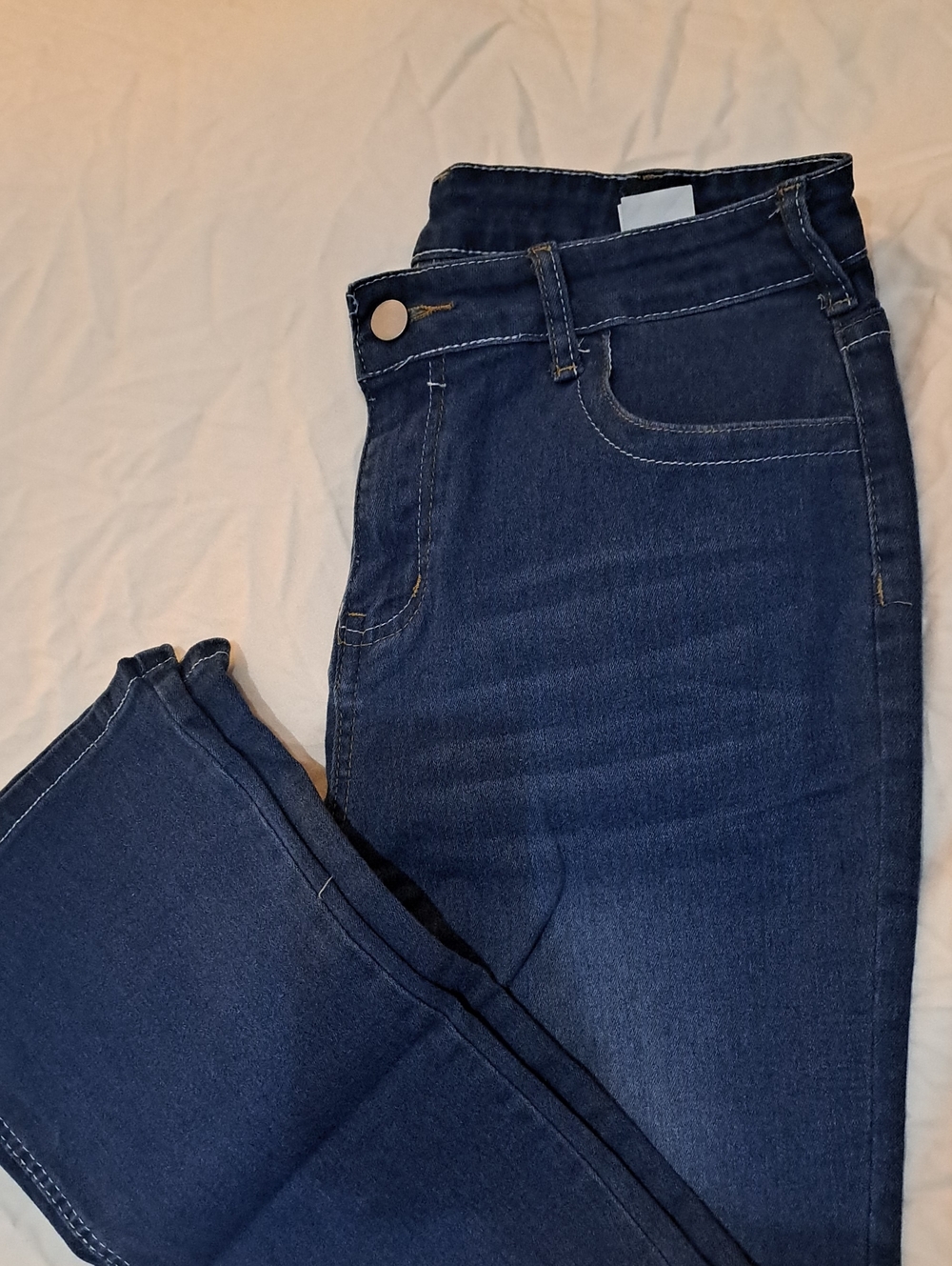Dark Blue Women’s High-Rise Jeans